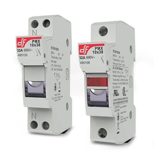 DF Electric 10x38mm DIN Rail Holder 500x500 1
